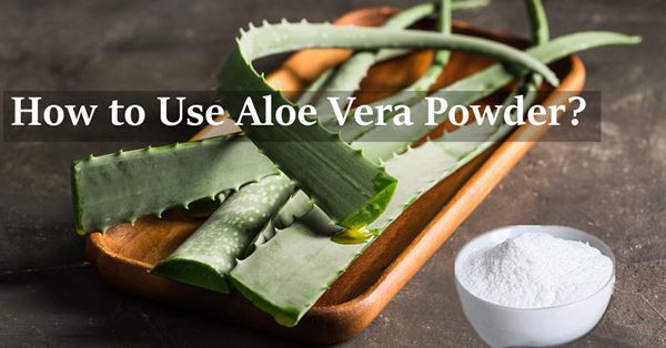 aloe vera powder use aloe vera powder use
